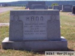 Ida Adaline Kuhn Hann