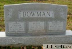 J Walker Bowman