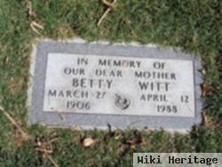 Betty Witt