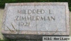 Mildred L "millie" Weaver Zimmerman