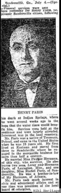 Henry Paris