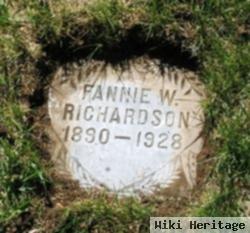 Fannie Watson Richardson