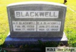 Henry Barlow Blackwell