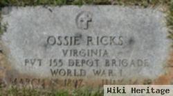 Ossie Ricks