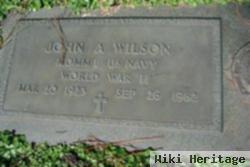 John A Wilson