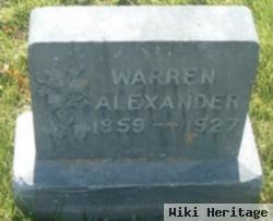 Warren Alexander
