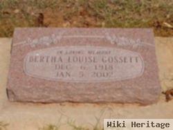 Bertha Louise Gossett