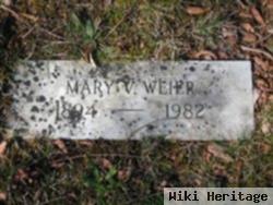 Mary V Weier