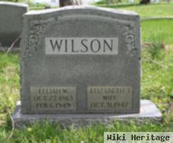 Elijah W. Wilson
