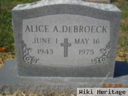 Alice Ann Kandlbinder Debroeck