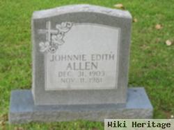 Johnnie Edith Allen