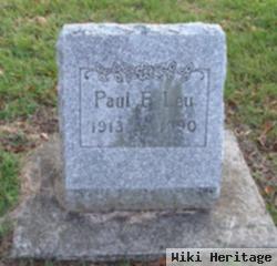 Paul E Leu