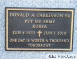 Donald A Parkinson, Sr