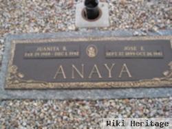 Juanita R Anaya