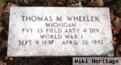 Pvt Thomas M. Wheeler