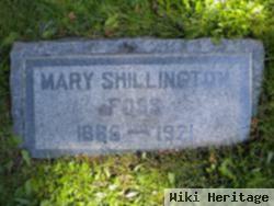 Mary Weir "minnie" Shillington Foss