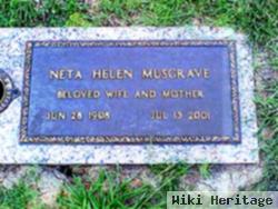 Neta Helen Temperly Musgrave