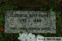 Elizabeth "bett" Combs Combs