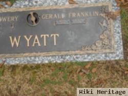 Gerald Franklin Wyatt