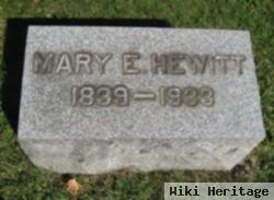 Mary E Hewitt