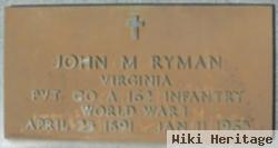 John Melvin Ryman