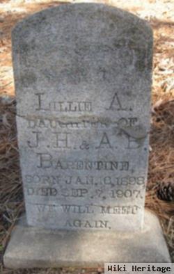 Lillie A. Barentine