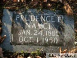 Prudence F Nance