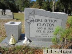 Opal Juanita Sutton Clayton