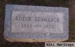 Edith Stamback