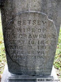 Elizabeth "betsey" Crawford