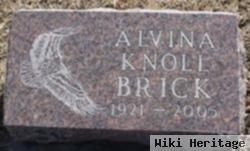 Alvina Edna Knoll Brick Bartels