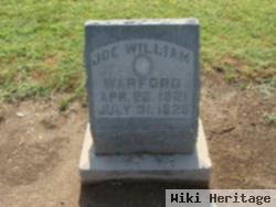 Joe William Warford