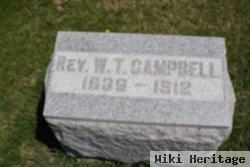 Rev William Taggert Campbell