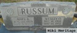 Mary B Russum