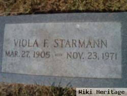 Viola F Starmann