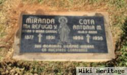 Antonia Miranda Cota