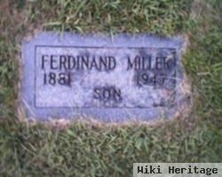 Ferdinand Adolph Miller