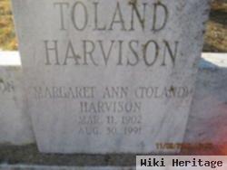 Margaret Ann Toland Harvison