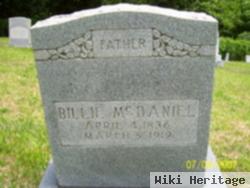 William "billie" Mcdaniel