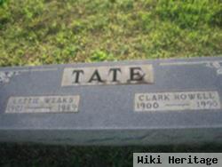 Lettie Weaks Tate