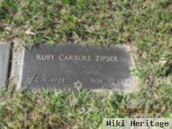 Ruby Carroll Zipser