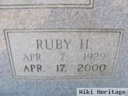 Ruby H Harrison