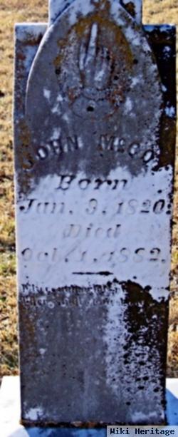 John A Mccoy