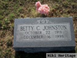 Betty C. Johnston