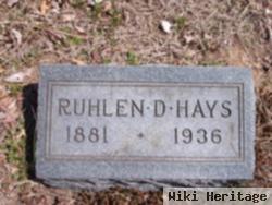 Ruhlen D. Hays