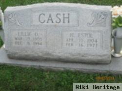 Lillie D Mcguire Cash