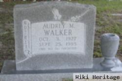 Audrey M Walker