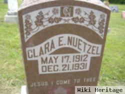 Clara Emma Nuetzel