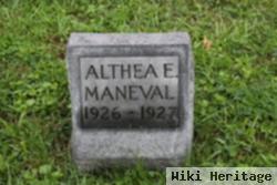 Althea E Maneval