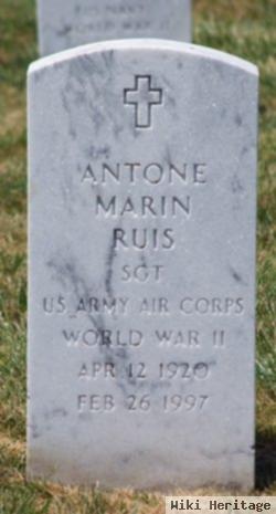 Antone Marin Ruis